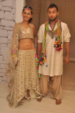 Shibani Dandekar and her choreographer Puneet Pathak will be walking the ramp for Payal Singhal at Lakme Fashion week on 30th July 2012 (21).JPG